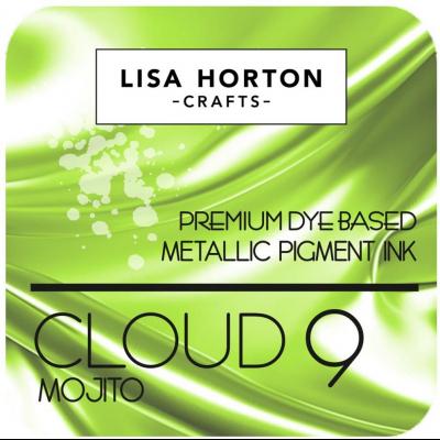 Lisa Horton Crafts Cloud 9 Metallic Pigment Ink Pad - Mojito